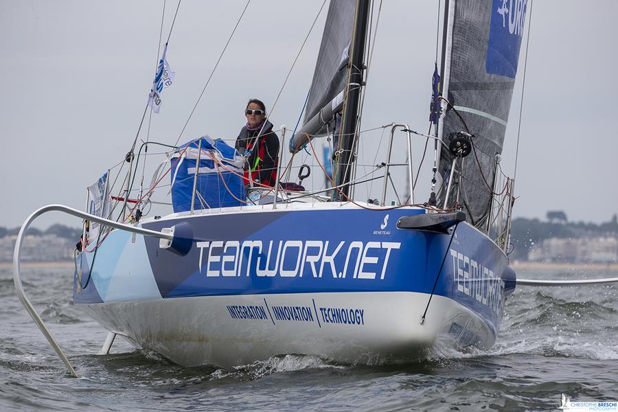 Sport Premium au départ de la Solitaire Urgo Le Figaro